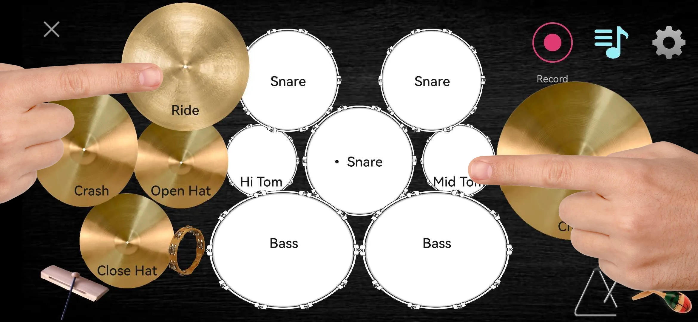 Drum Kit (Drums) | Indus Appstore | Screenshot