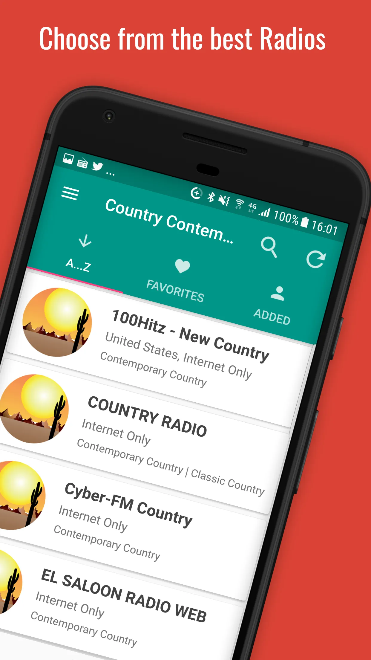 Contemporary Country Radio | Indus Appstore | Screenshot