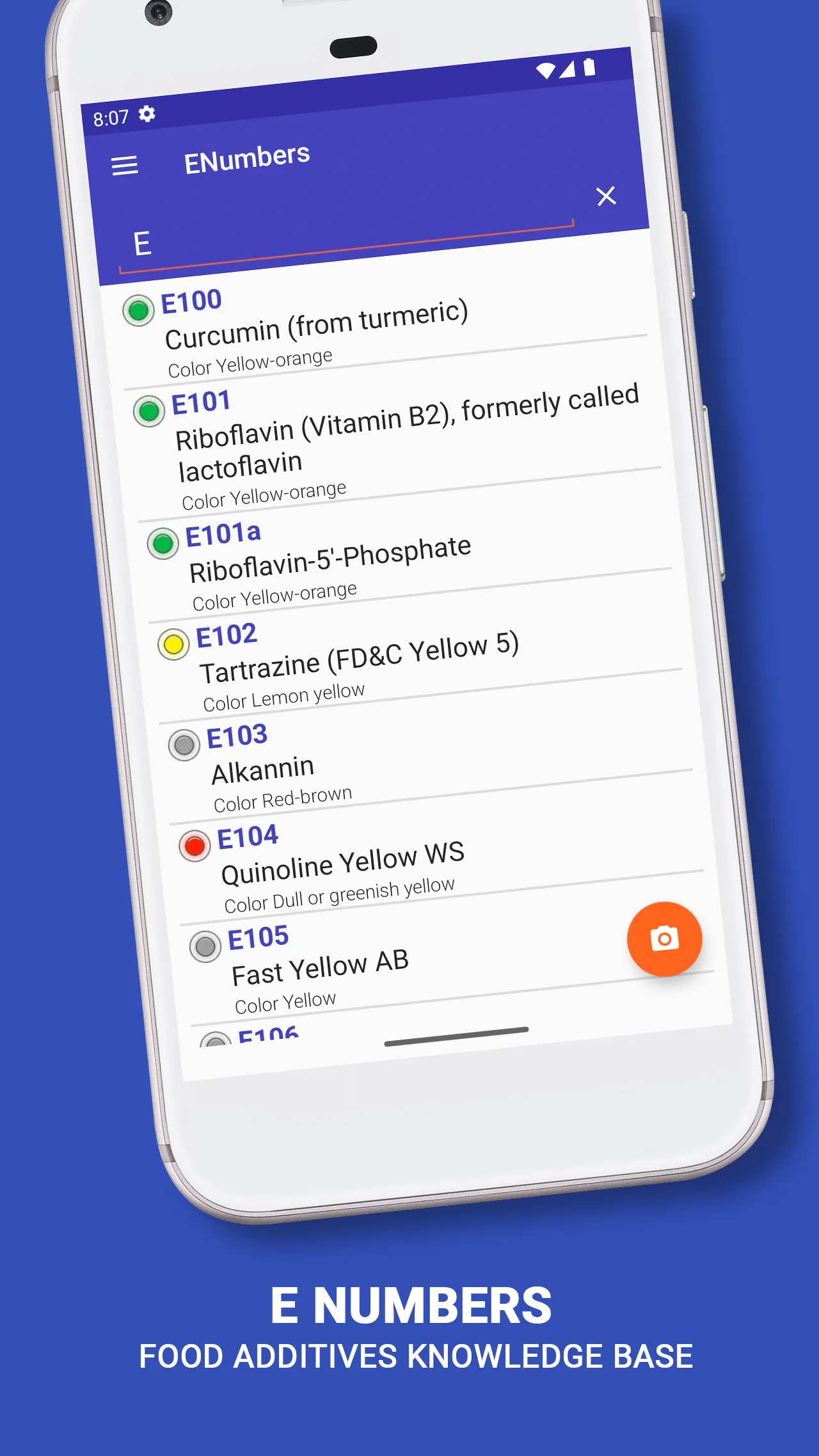 E Numbers - Food additives | Indus Appstore | Screenshot