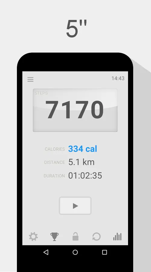 Step Counter - Calorie Counter | Indus Appstore | Screenshot