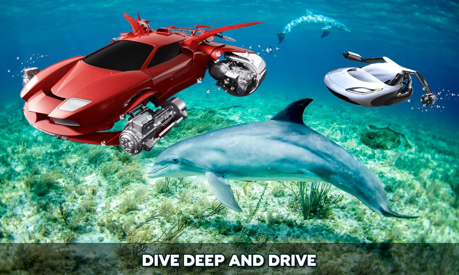 Floating Underwater Car Sim | Indus Appstore | Screenshot