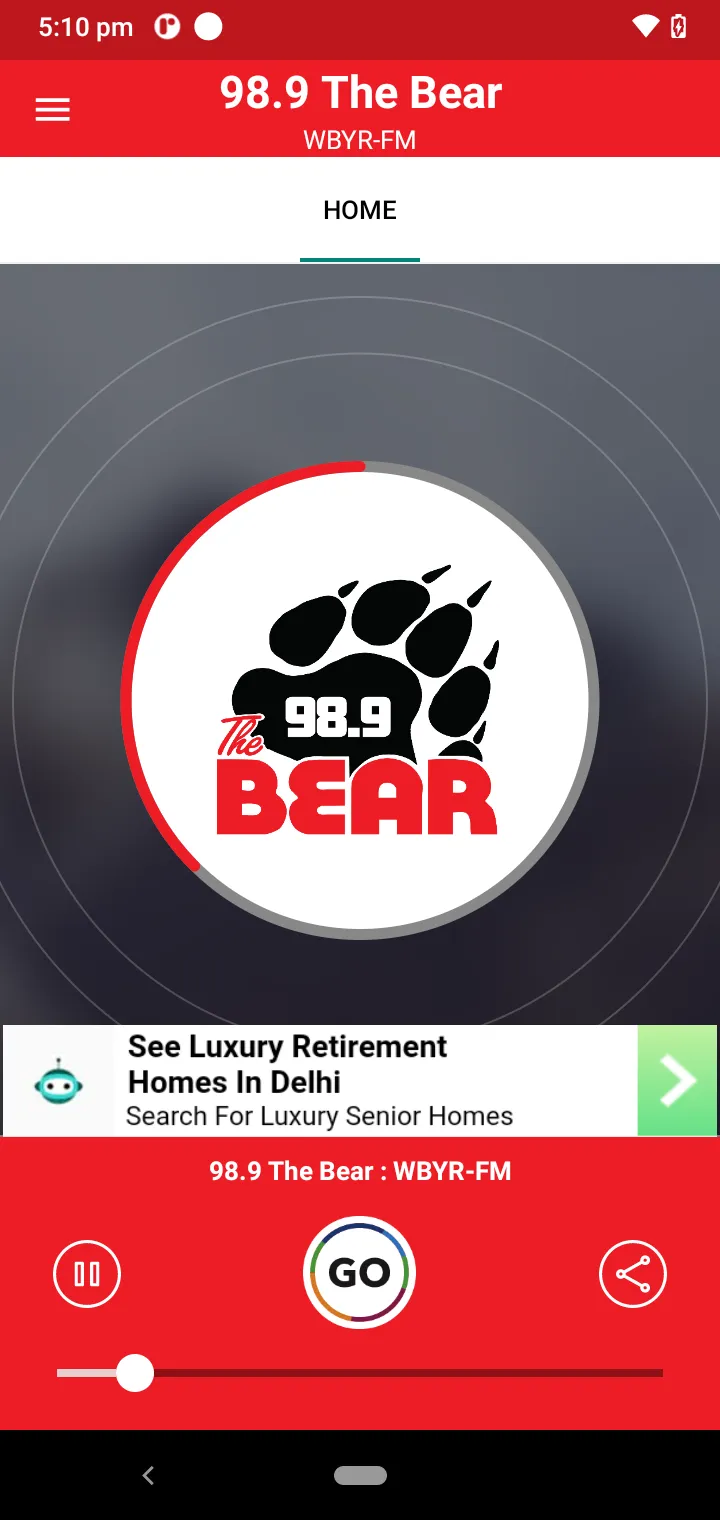 98.9 The Bear | Indus Appstore | Screenshot