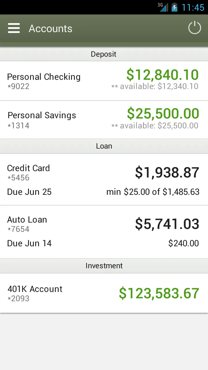 First Financial Credit Union | Indus Appstore | Screenshot