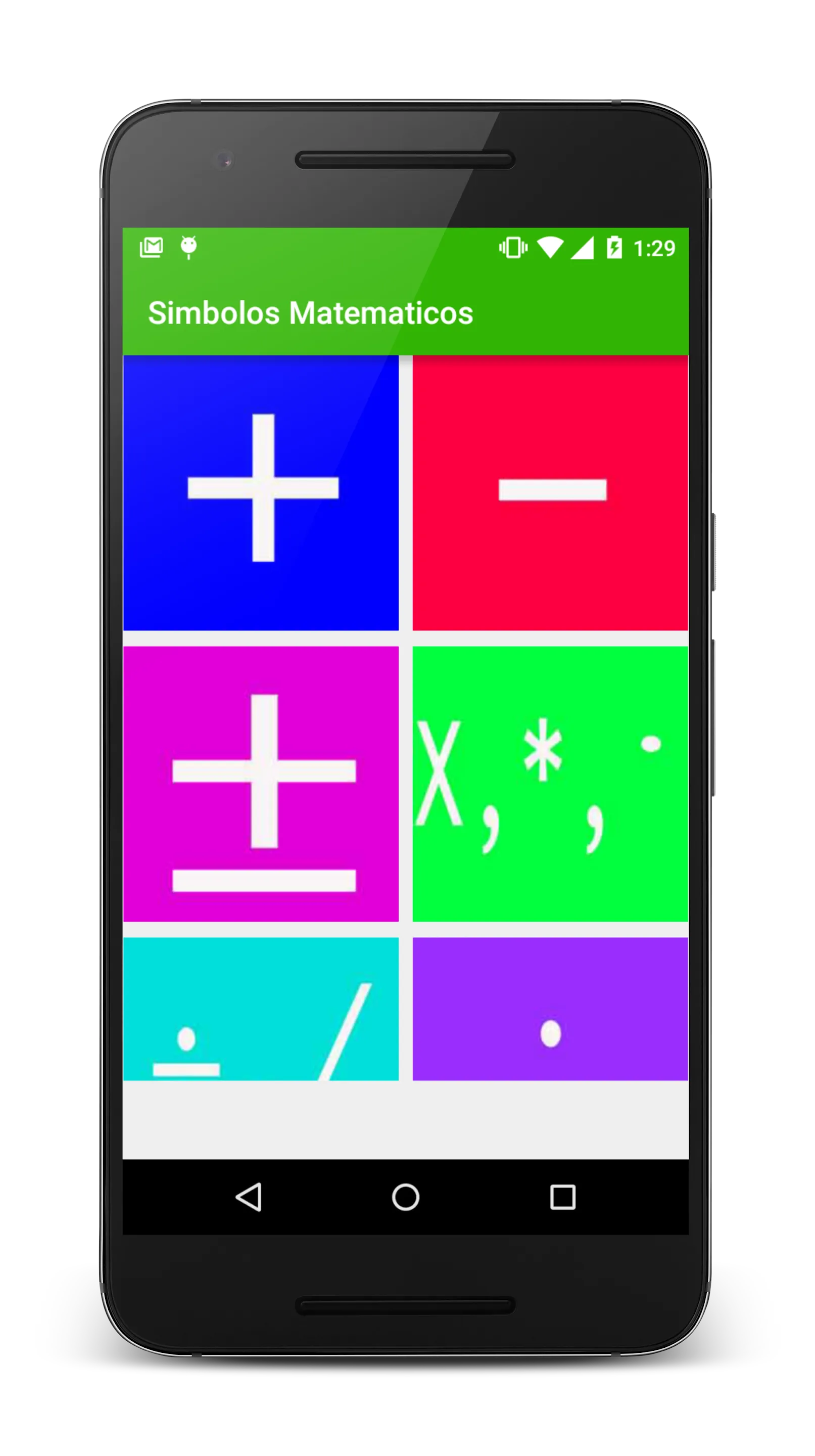 Simbolos Matematicos | Indus Appstore | Screenshot