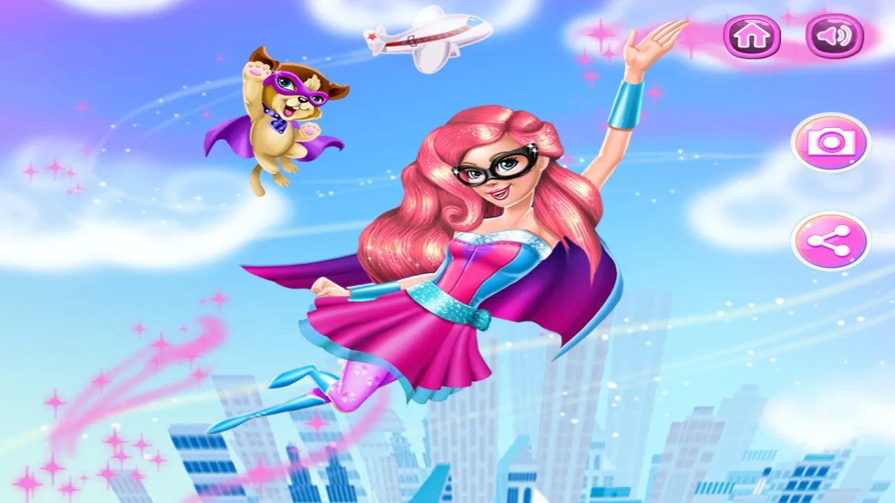 Super Hero Girl Dress Up Game | Indus Appstore | Screenshot