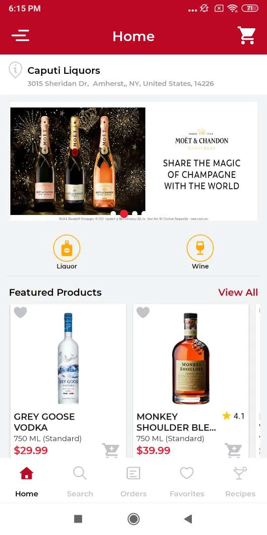 Caputi Liquor | Indus Appstore | Screenshot