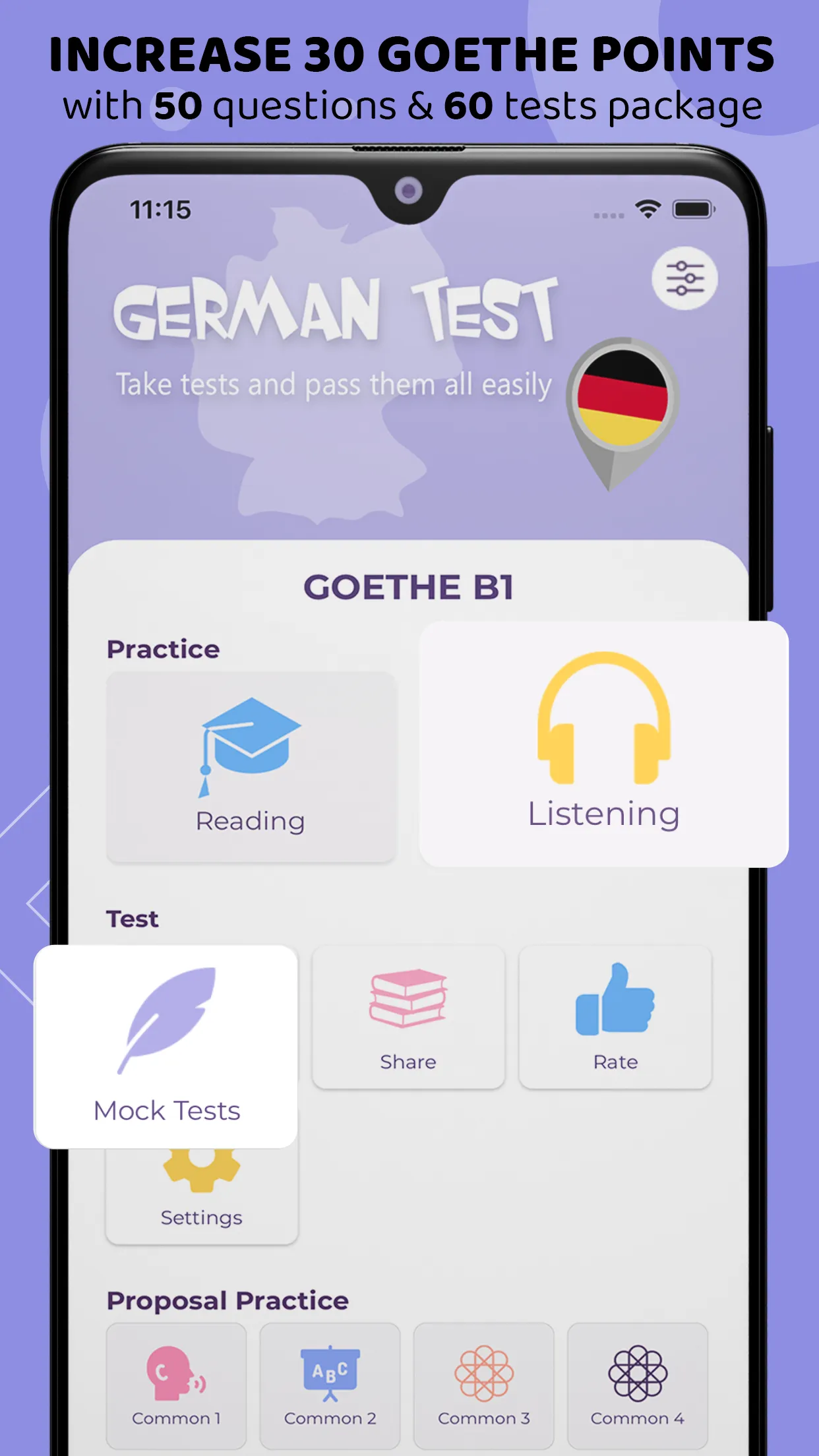 Goethe Prep - Practice A1 A2 B | Indus Appstore | Screenshot