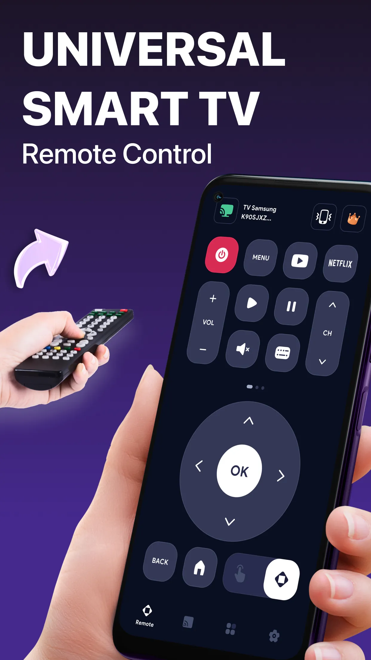 Universal Smart TV Remote Ctrl | Indus Appstore | Screenshot