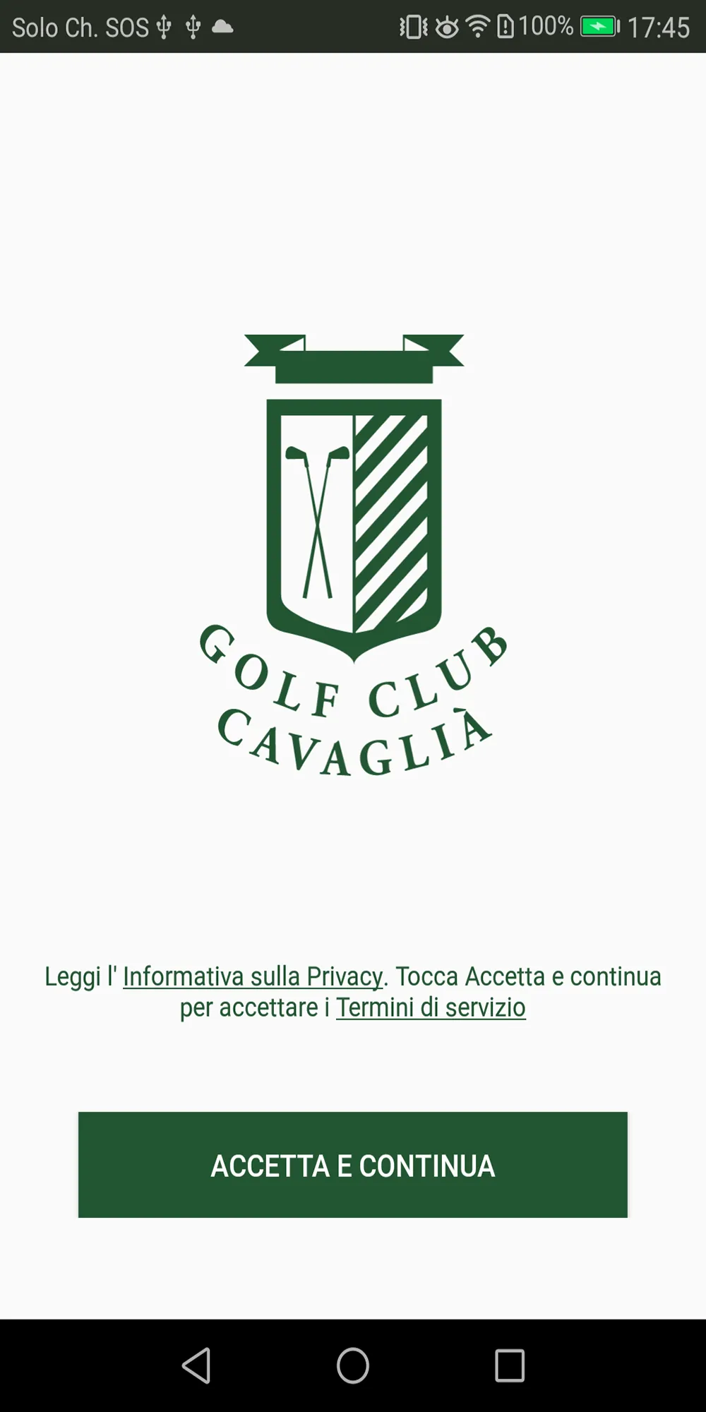 Tee Times - Golf Club Cavaglià | Indus Appstore | Screenshot