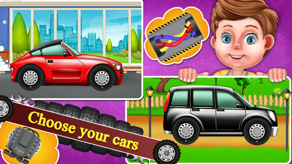 Kids Car Garage | Indus Appstore | Screenshot