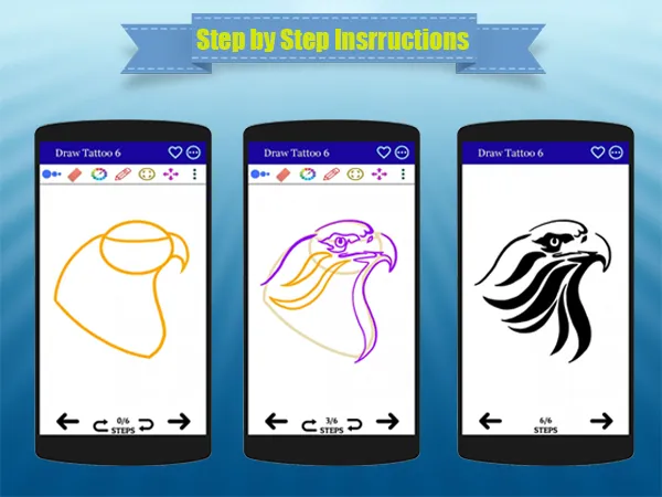 How to Draw Animal Tattoo Easy | Indus Appstore | Screenshot