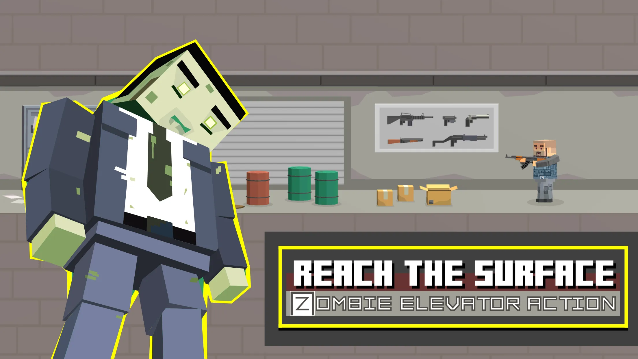 Reach the Surface : Zombie Ele | Indus Appstore | Screenshot