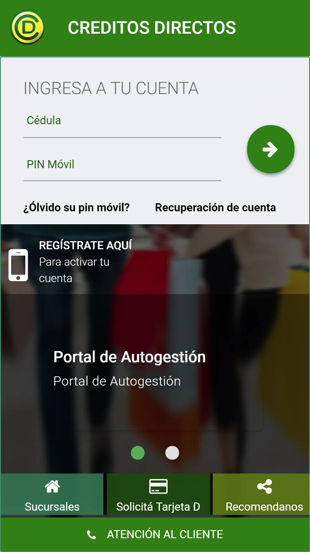 Créditos Directos | Indus Appstore | Screenshot