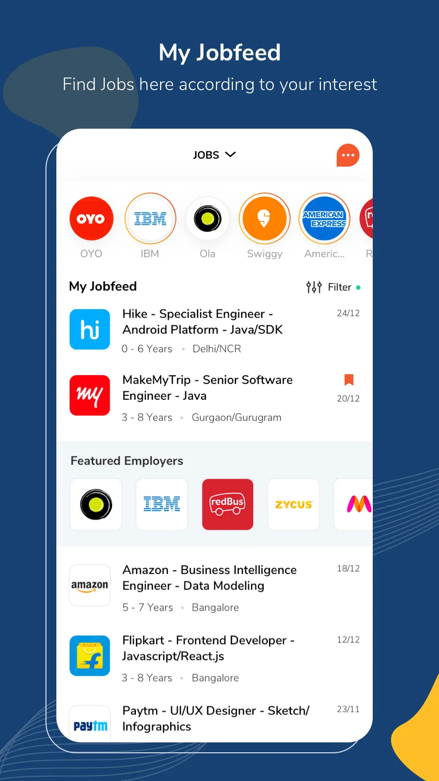 hirist.tech: IT Job Search App | Indus Appstore | Screenshot