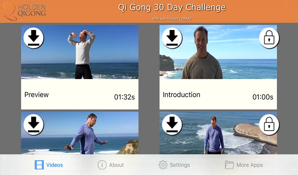 Qi Gong 30 Day w Lee Holden | Indus Appstore | Screenshot