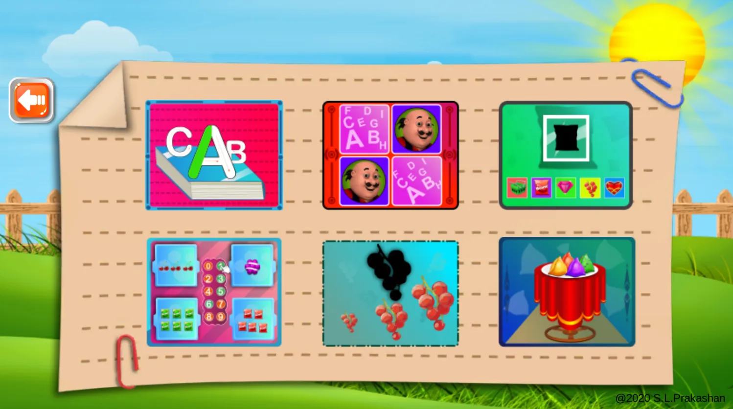 Motu Patlu ABC Learning | Indus Appstore | Screenshot