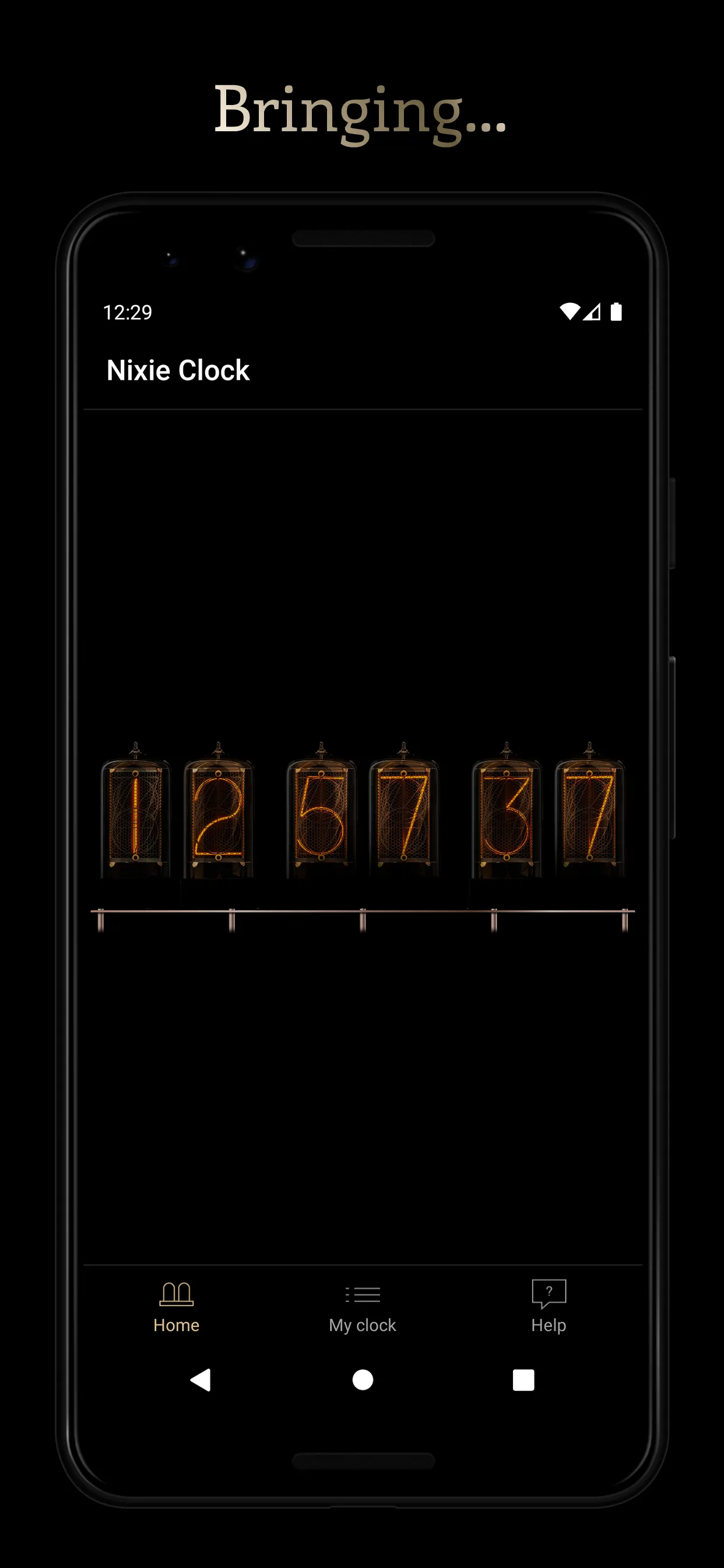 Nixie Clocks | Indus Appstore | Screenshot