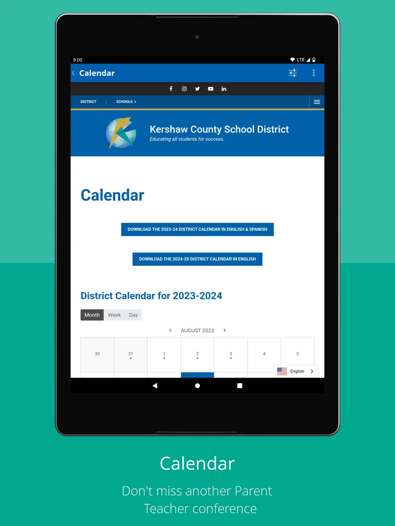 Kershaw County School District | Indus Appstore | Screenshot