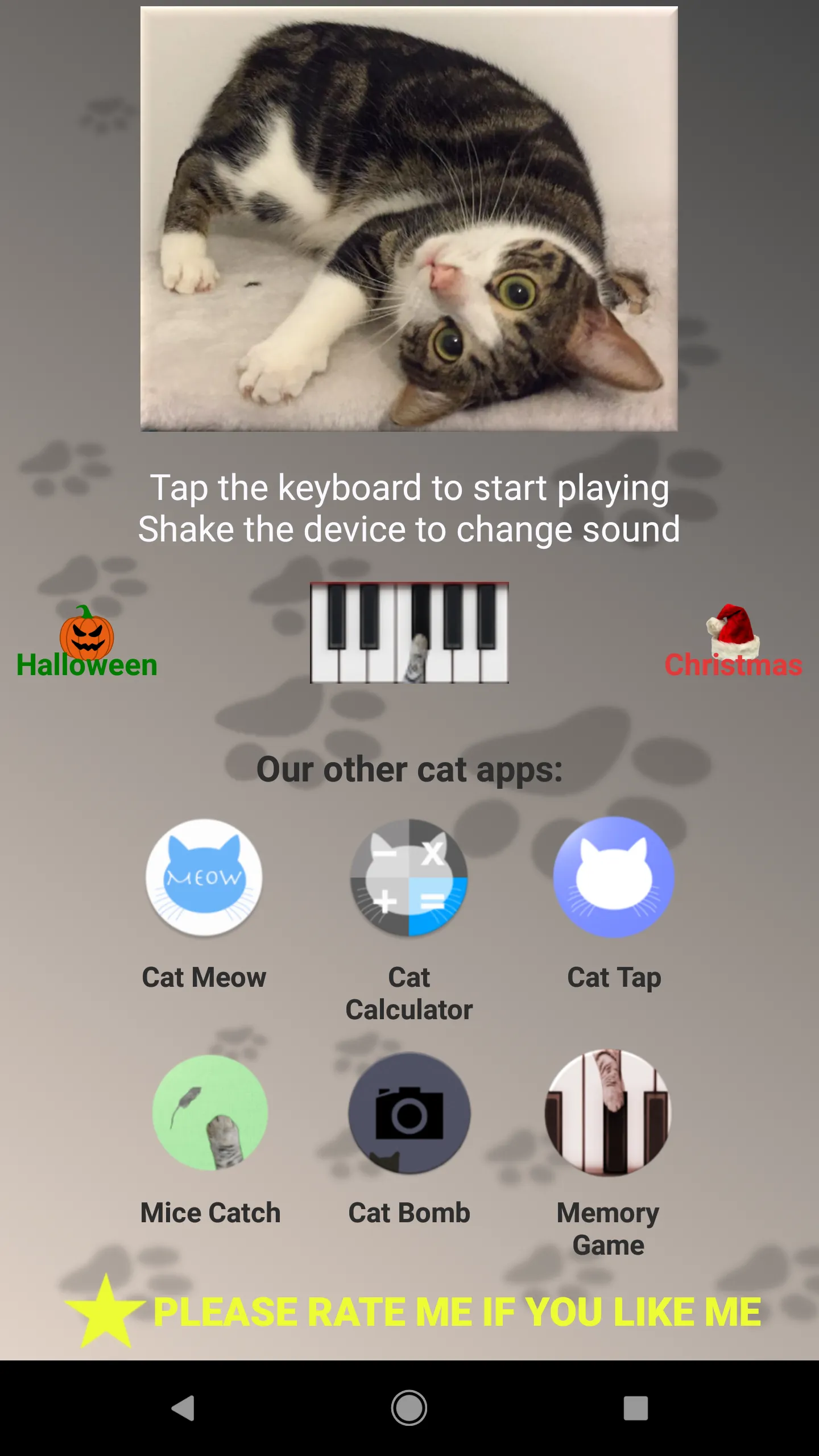 Cat Piano | Indus Appstore | Screenshot