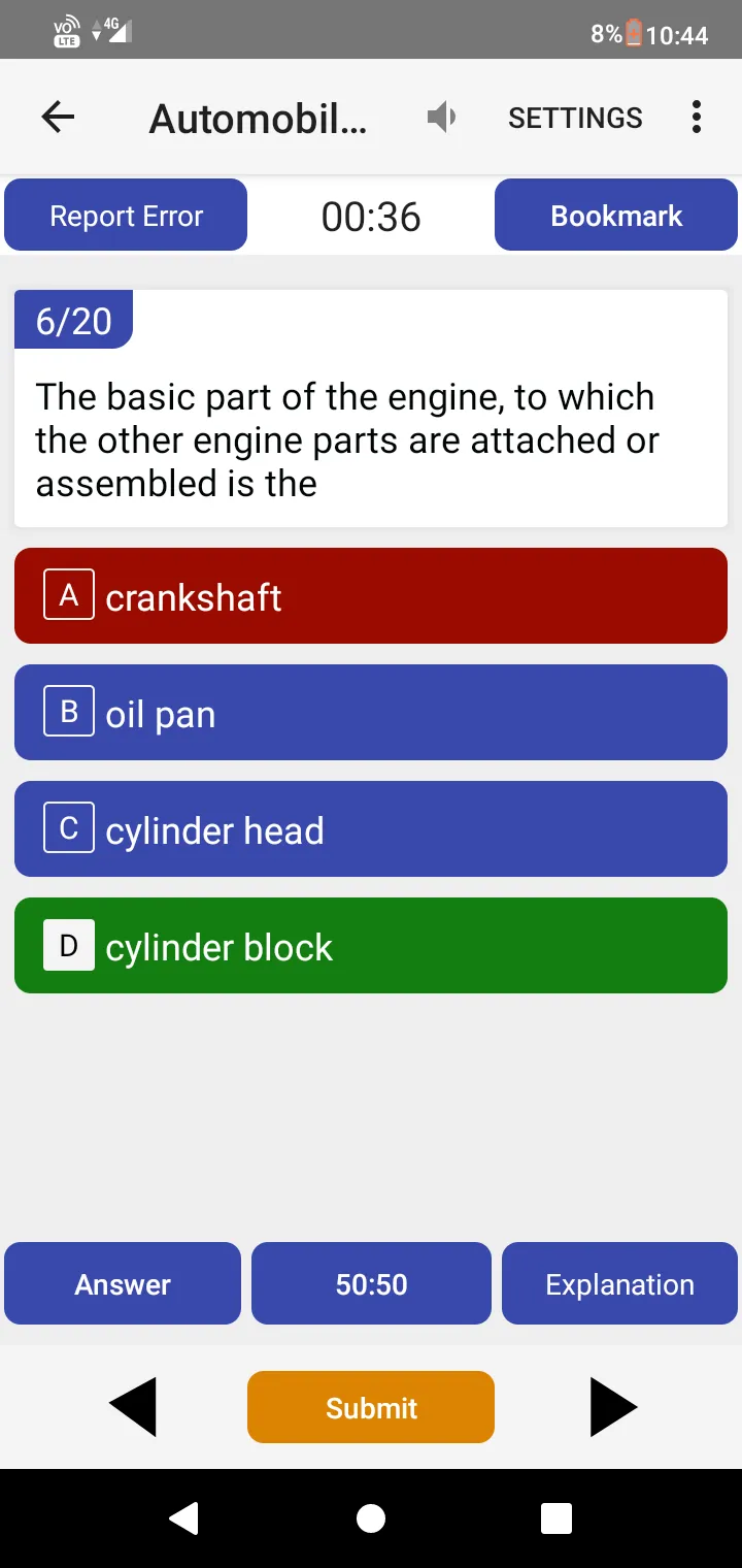 Mechanical Engineering MCQ | Indus Appstore | Screenshot