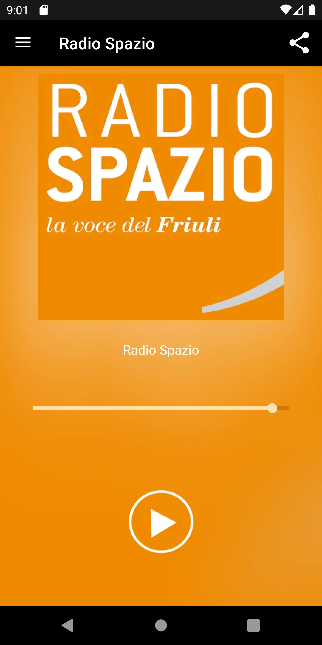 Radio Spazio | Indus Appstore | Screenshot