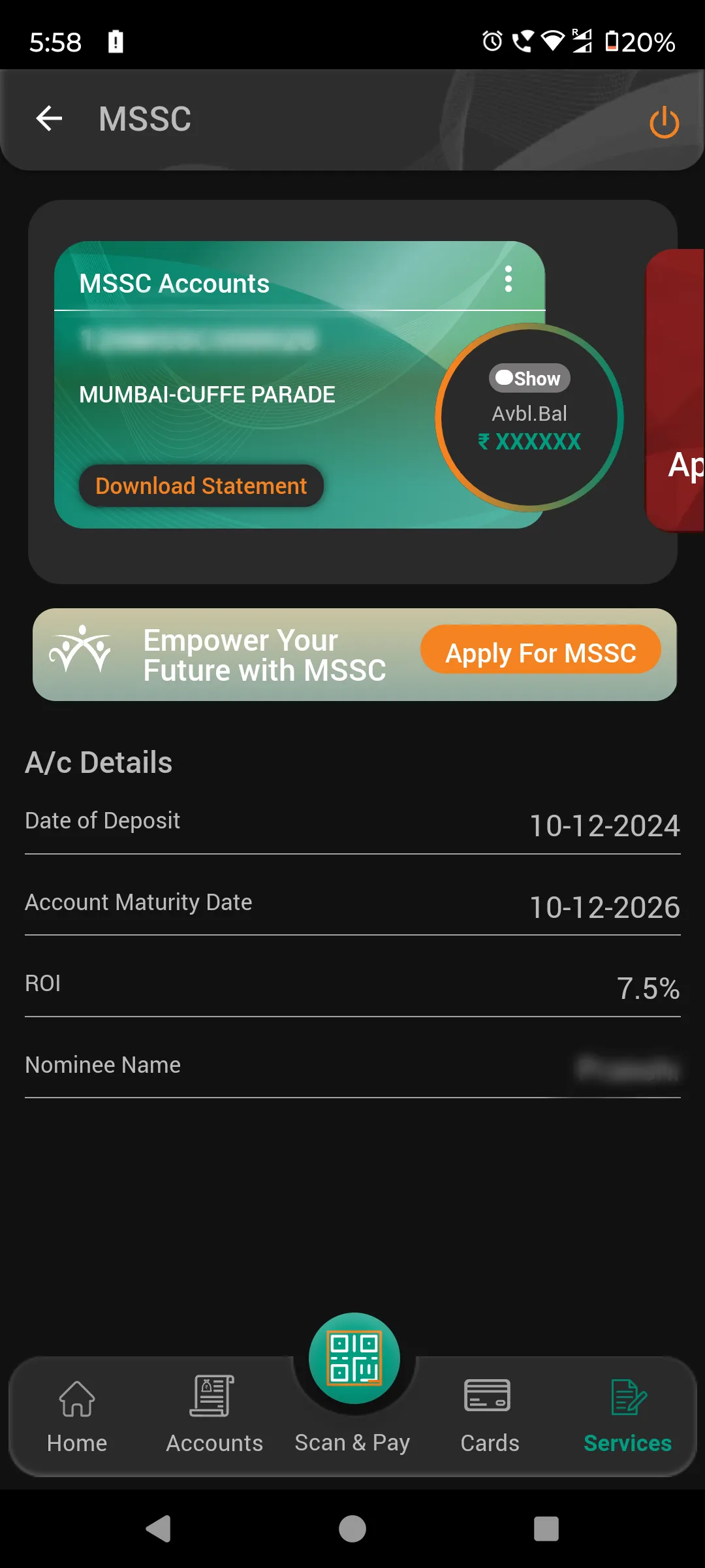 IDBI Bank GO Mobile+ | Indus Appstore | Screenshot