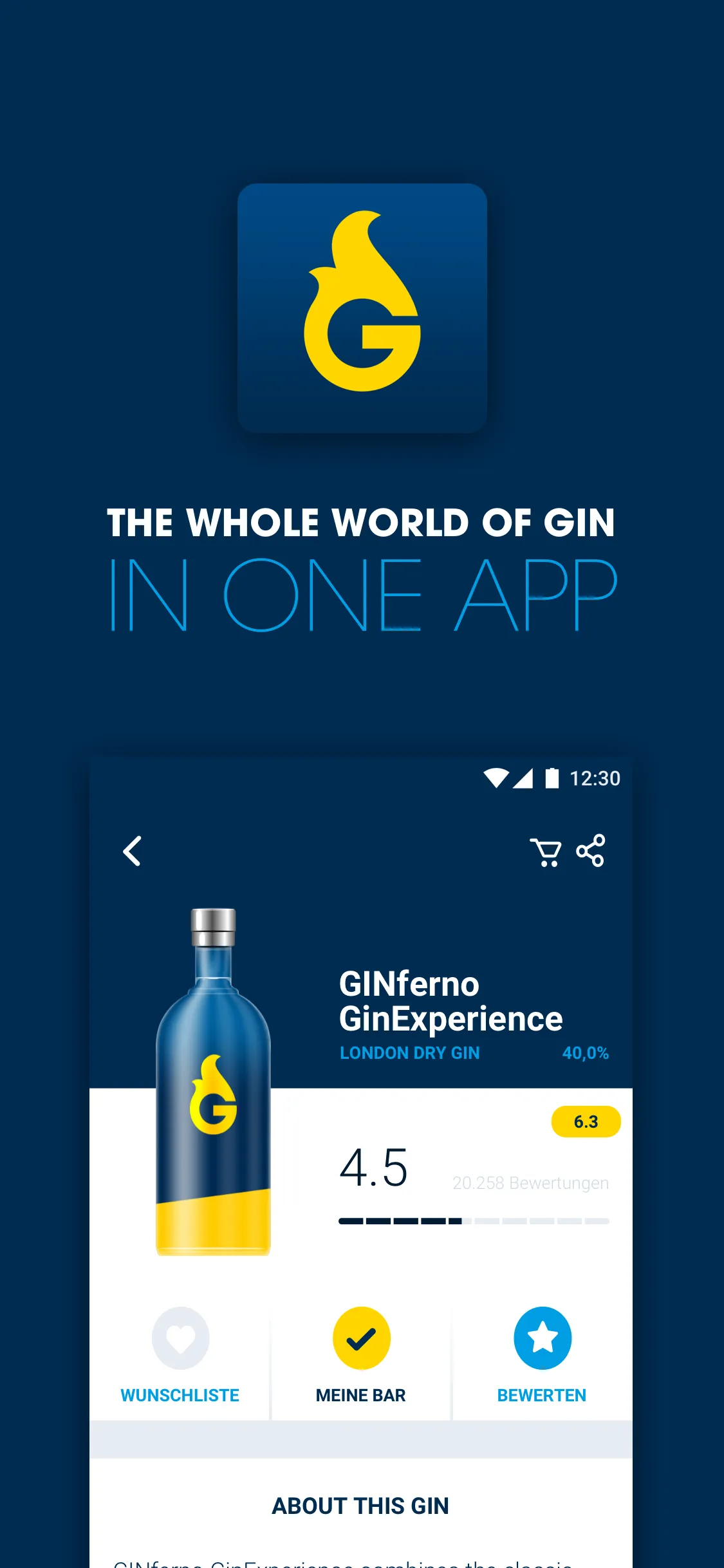 GINferno - Perfect Gin & Tonic | Indus Appstore | Screenshot