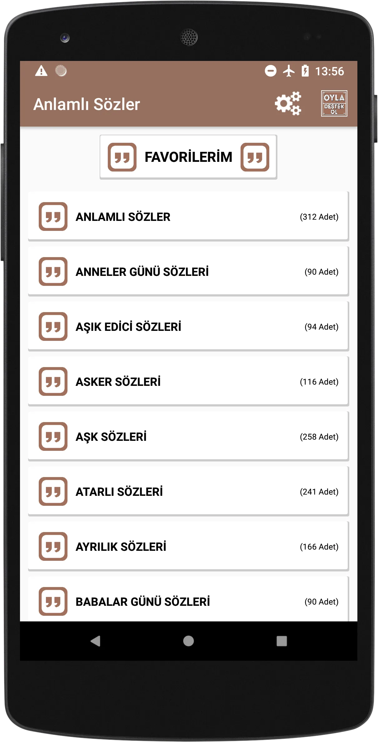 Anlamlı Sözler (2024) | Indus Appstore | Screenshot