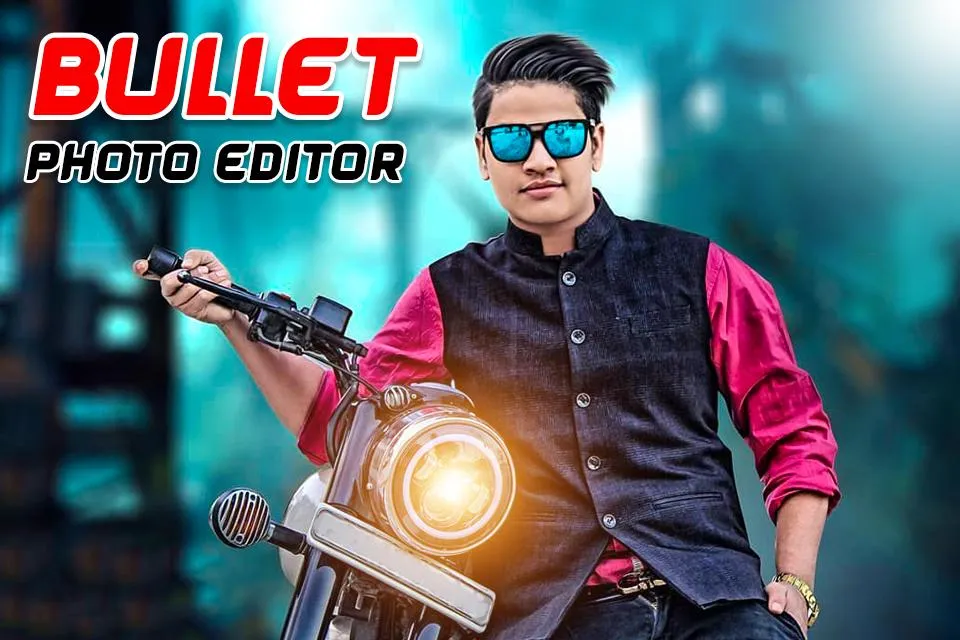 Bullet Bike photo frame | Indus Appstore | Screenshot