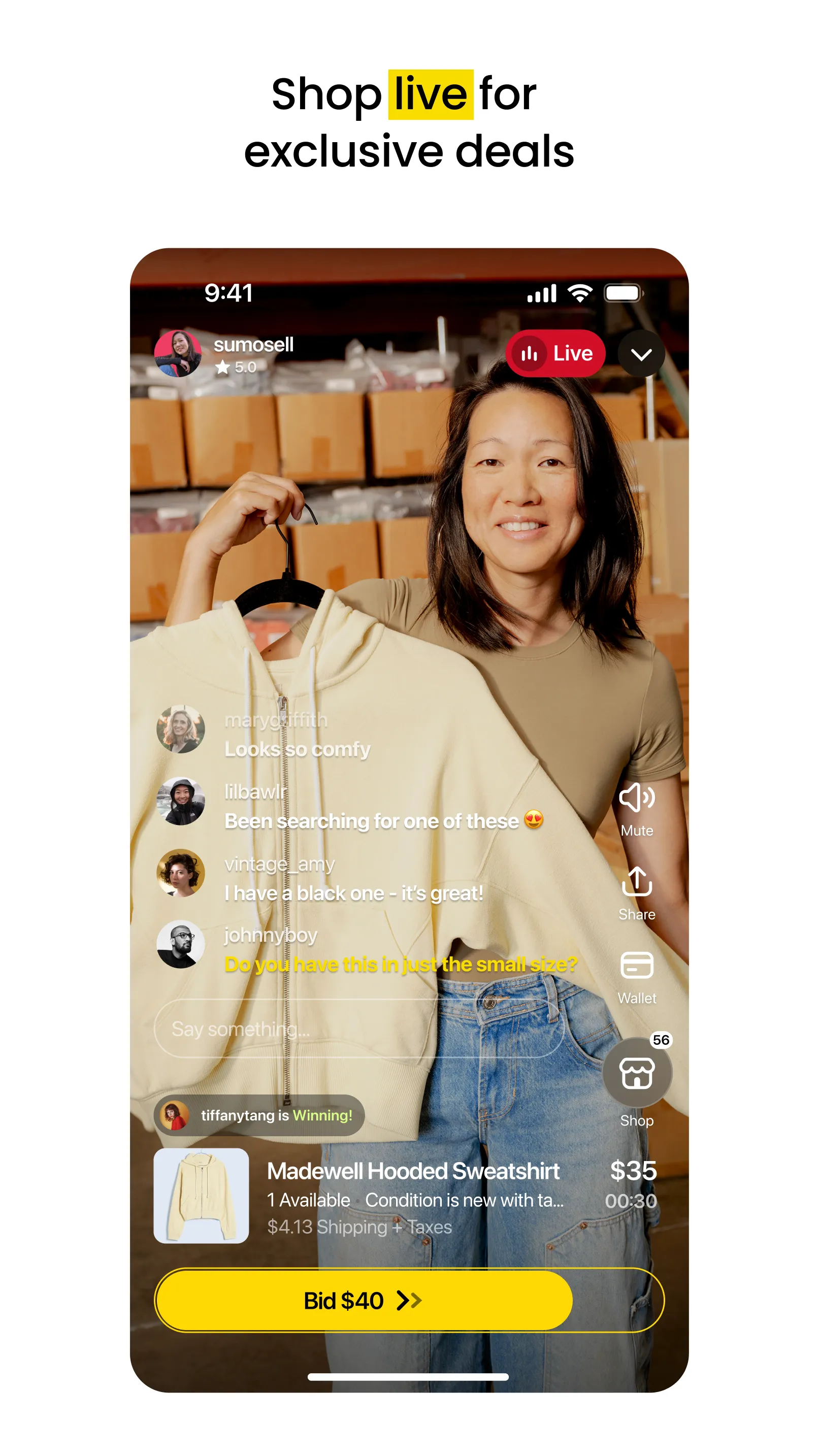 Whatnot: Live Video Shopping | Indus Appstore | Screenshot