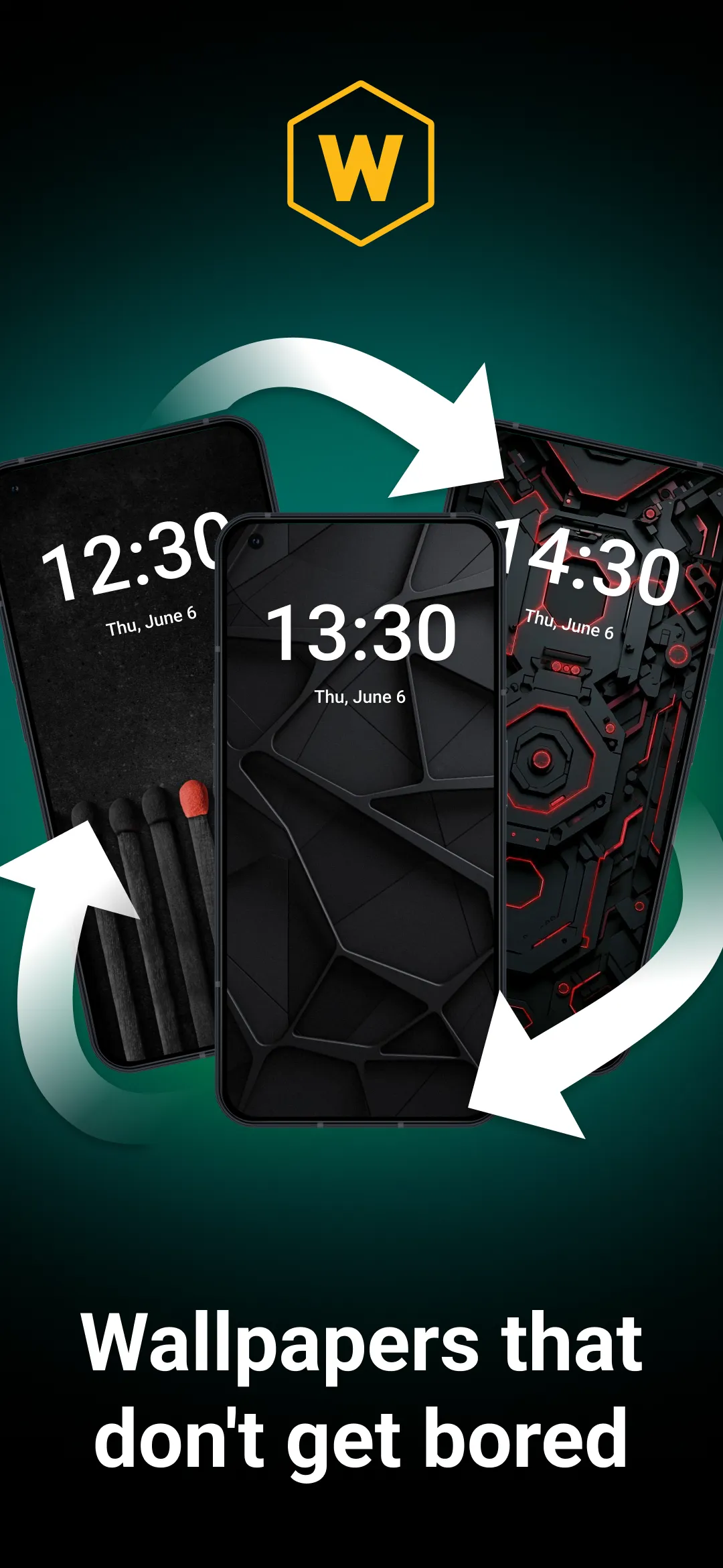 Wallpaper Changer, Auto Change | Indus Appstore | Screenshot