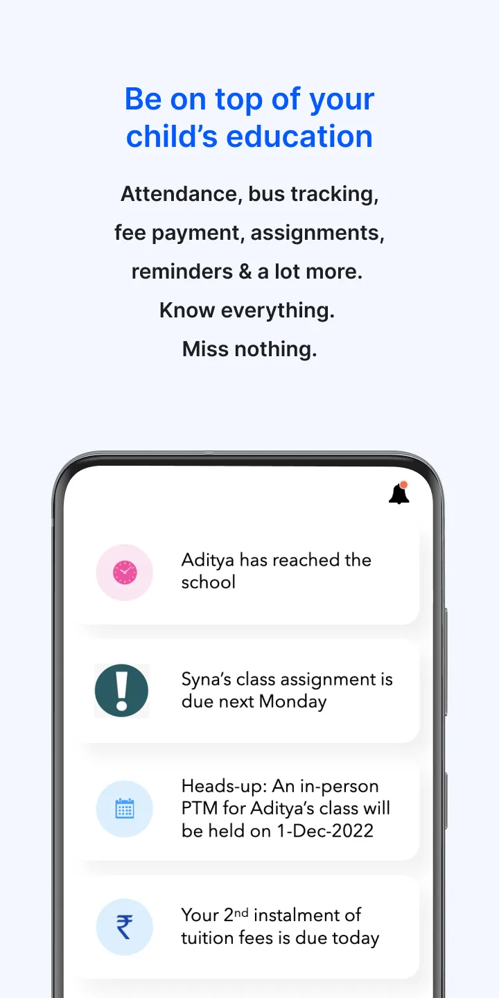 Ether: Everything about school | Indus Appstore | Screenshot