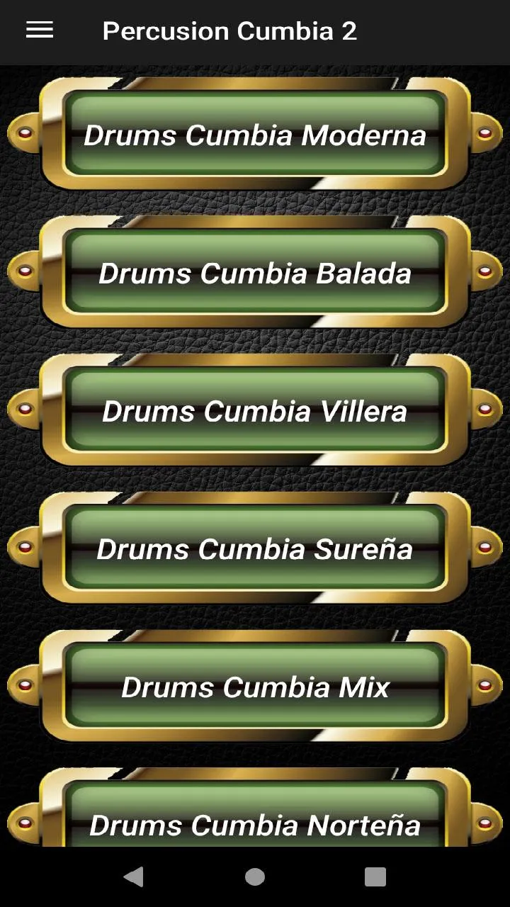 percusion cumbia 2 | Indus Appstore | Screenshot