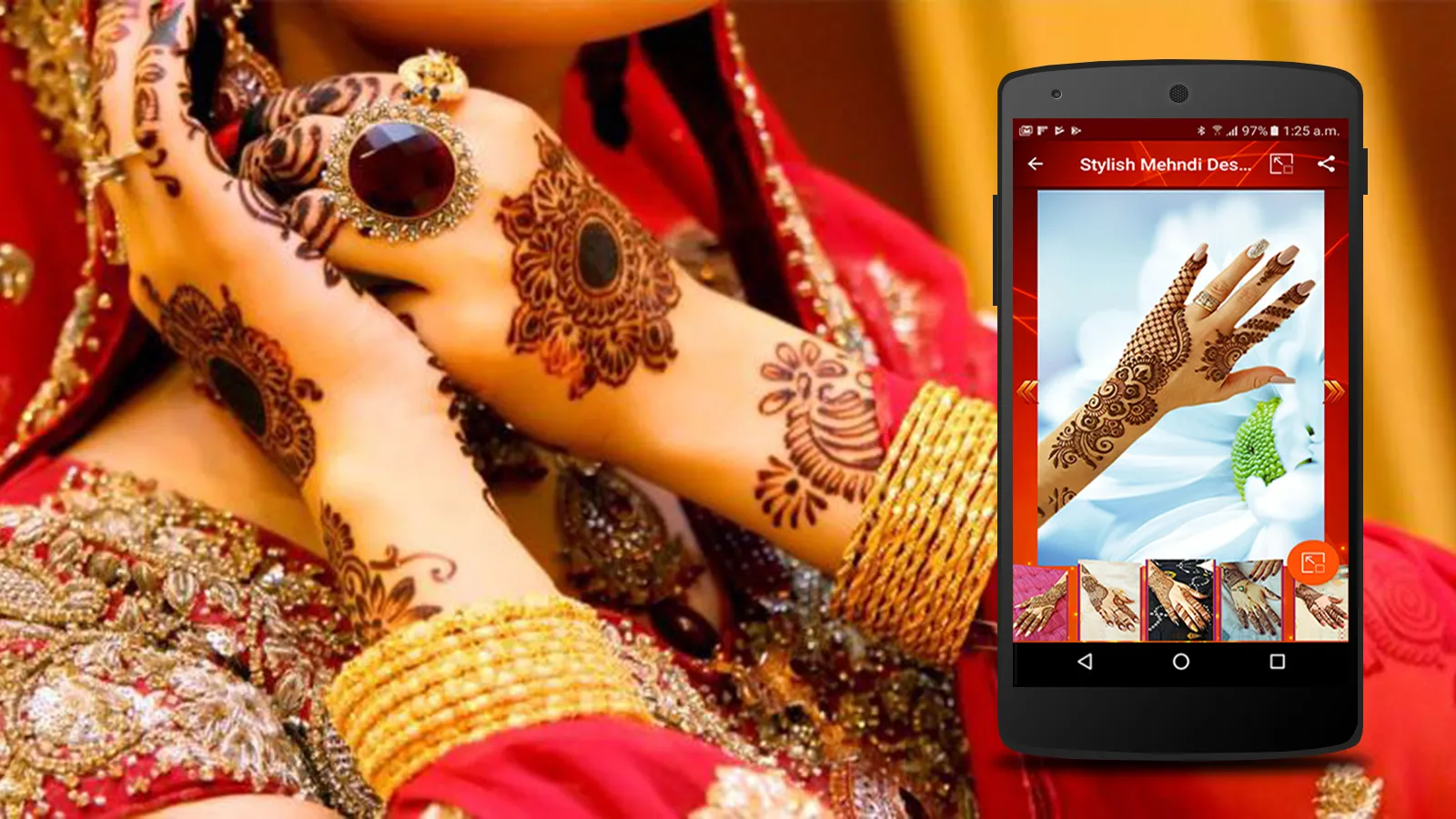 Stylish Mehndi Designs | Indus Appstore | Screenshot