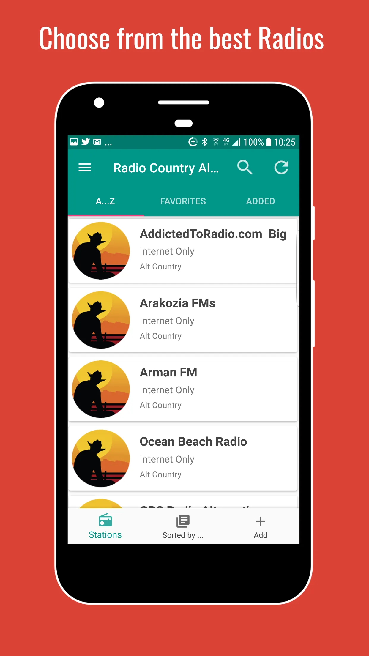 Alternative Country Music | Indus Appstore | Screenshot