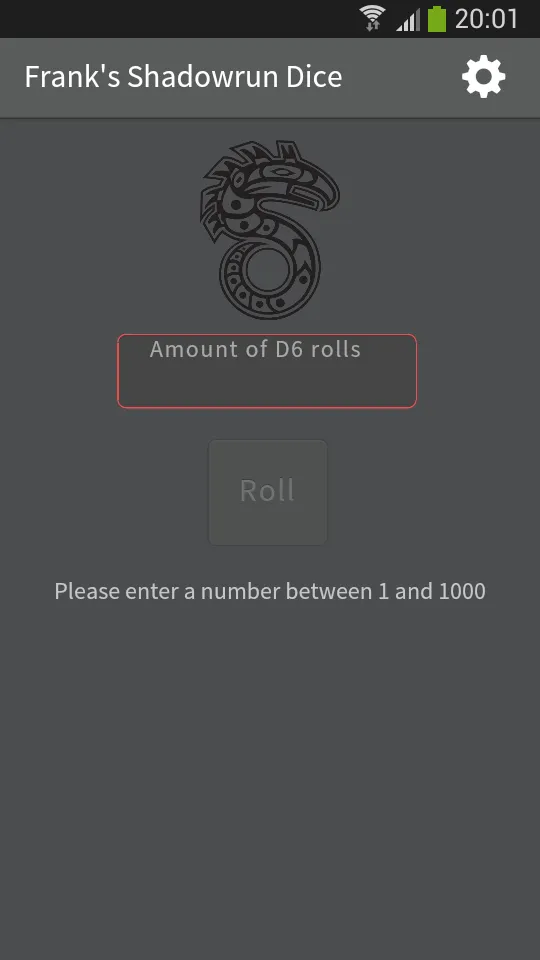 Frank's Shadowrun Dice | Indus Appstore | Screenshot