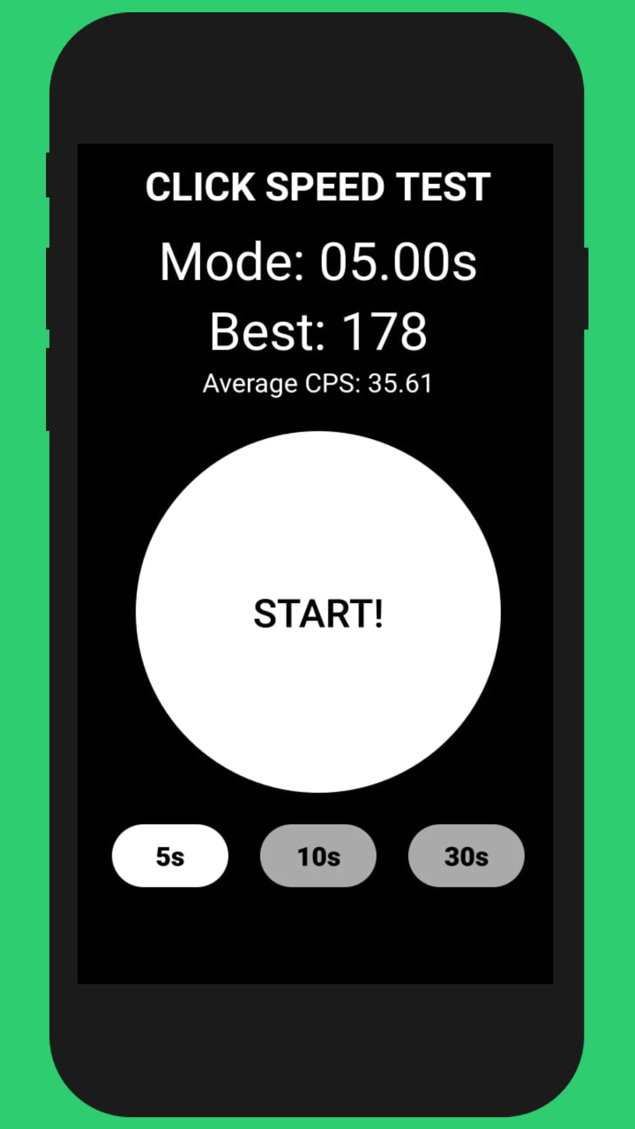 Click Speed Test | Indus Appstore | Screenshot