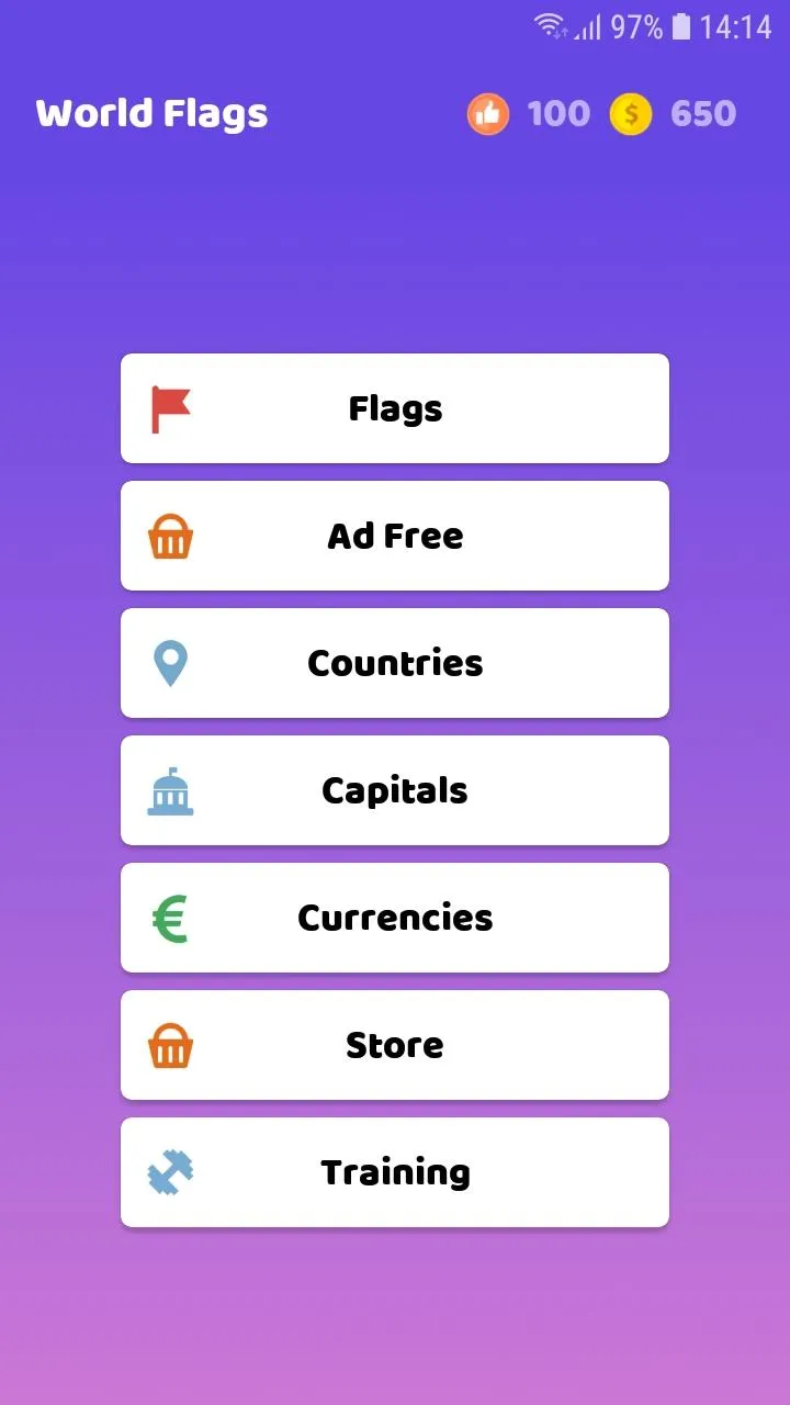 Flags and Capitals Guess-Quiz | Indus Appstore | Screenshot