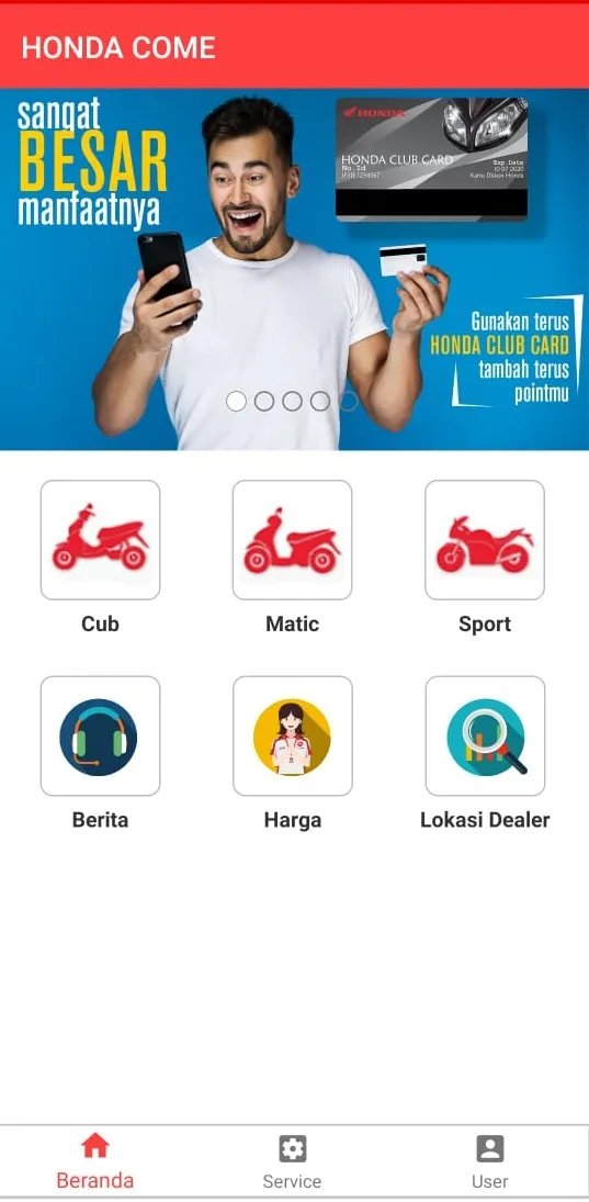 Honda Come | Indus Appstore | Screenshot