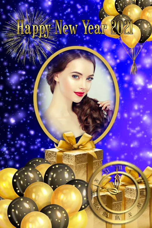 NewYear Wishes Photo Frames | Indus Appstore | Screenshot