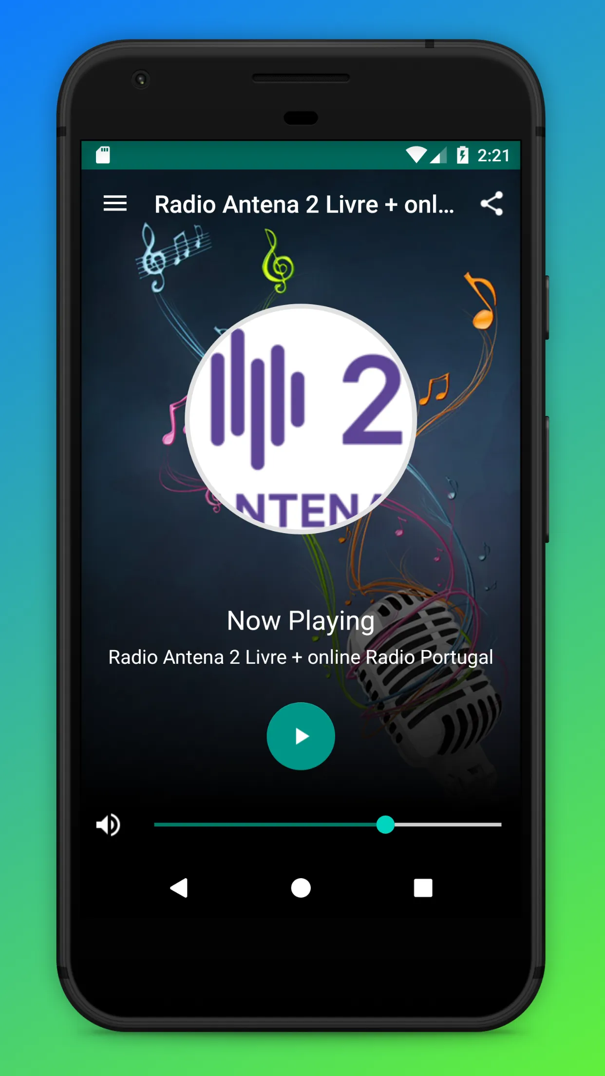 Radio Antena 2 Lisboa App PT | Indus Appstore | Screenshot