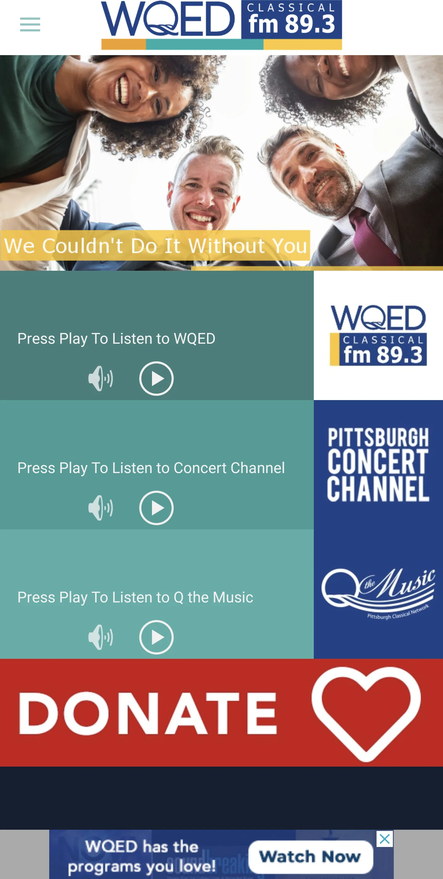 WQED-FM | Indus Appstore | Screenshot