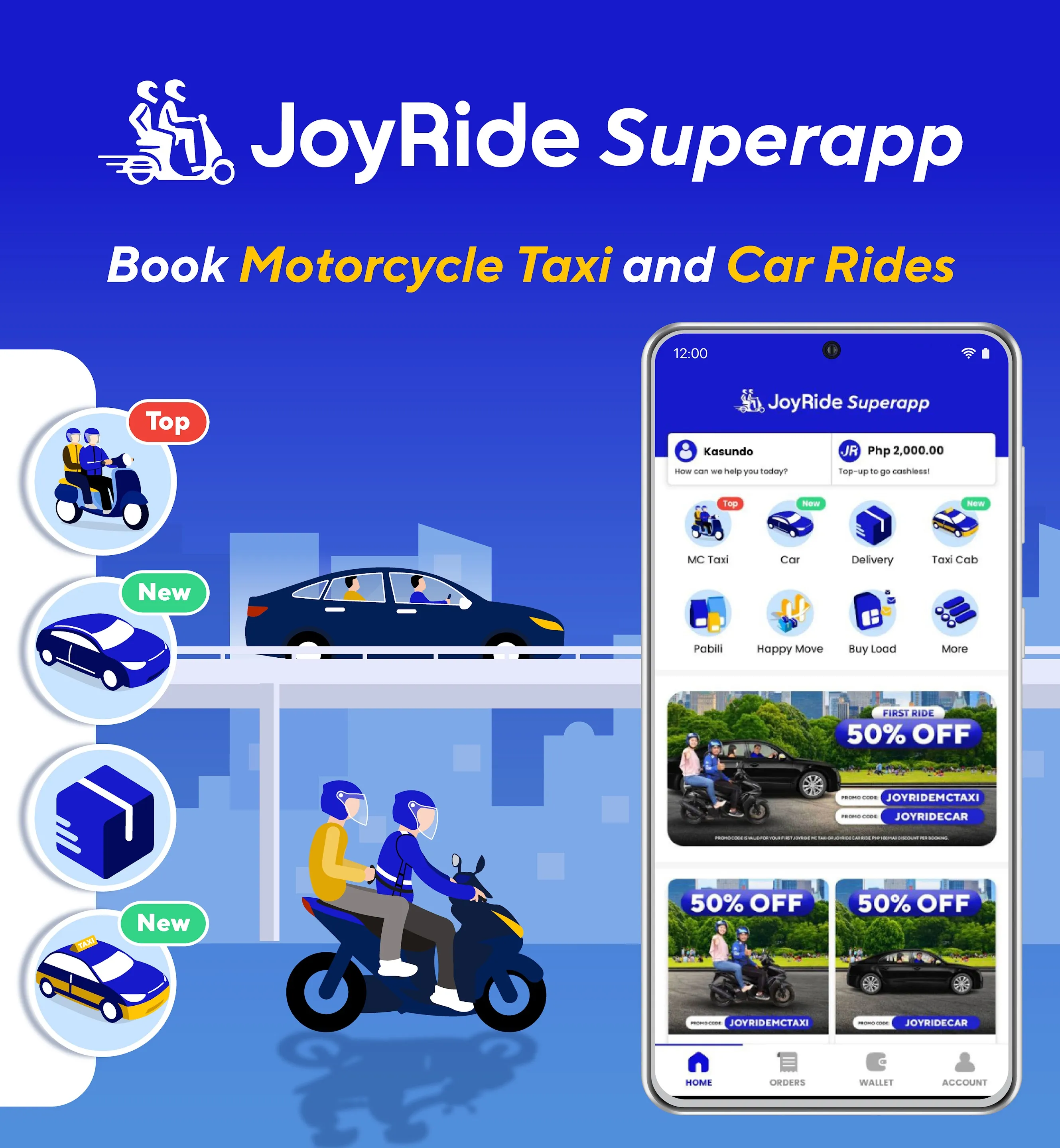 JoyRide - Book Car and MC Taxi | Indus Appstore | Screenshot