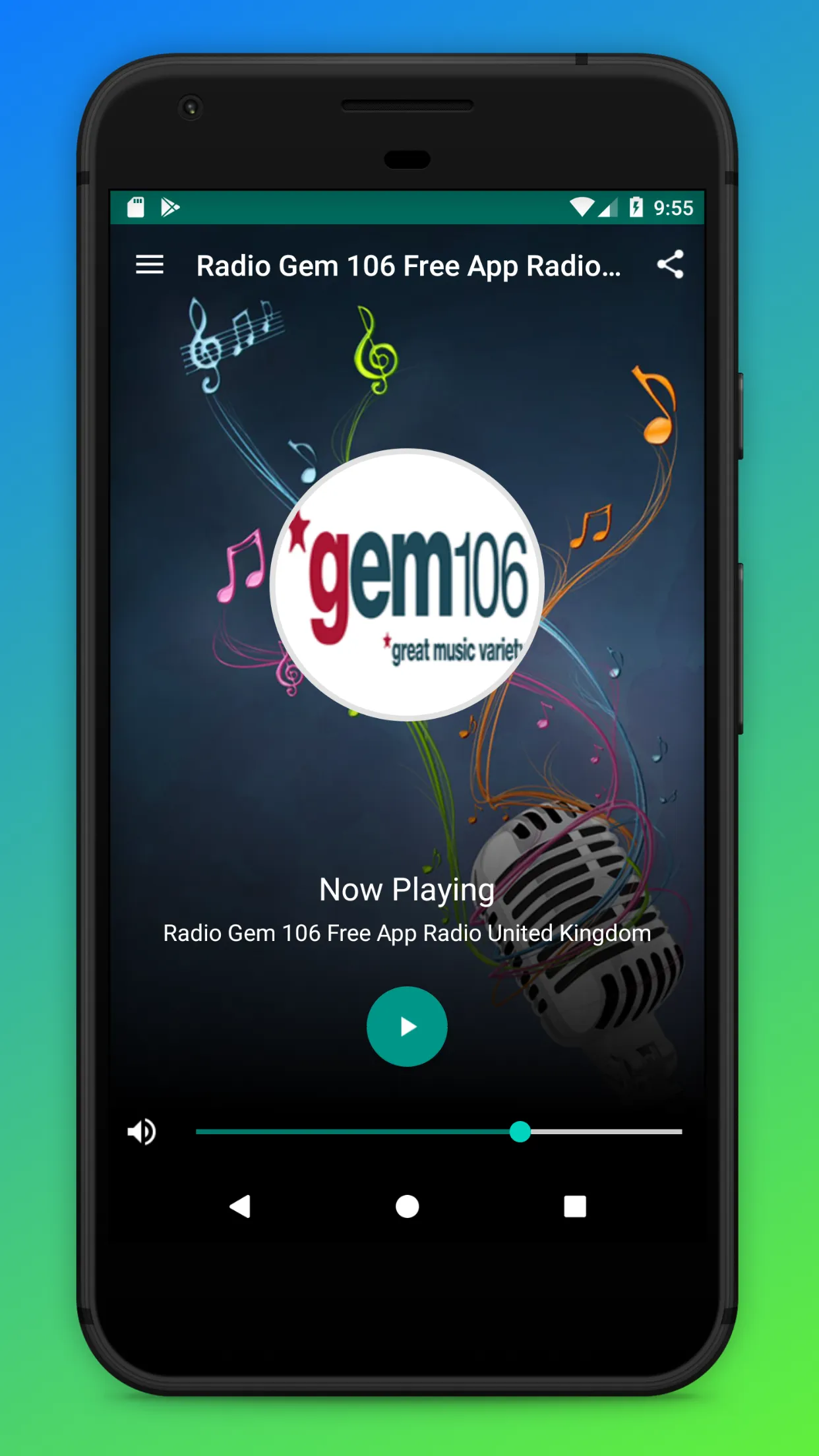 Gem 106 Radio App UK FM Online | Indus Appstore | Screenshot