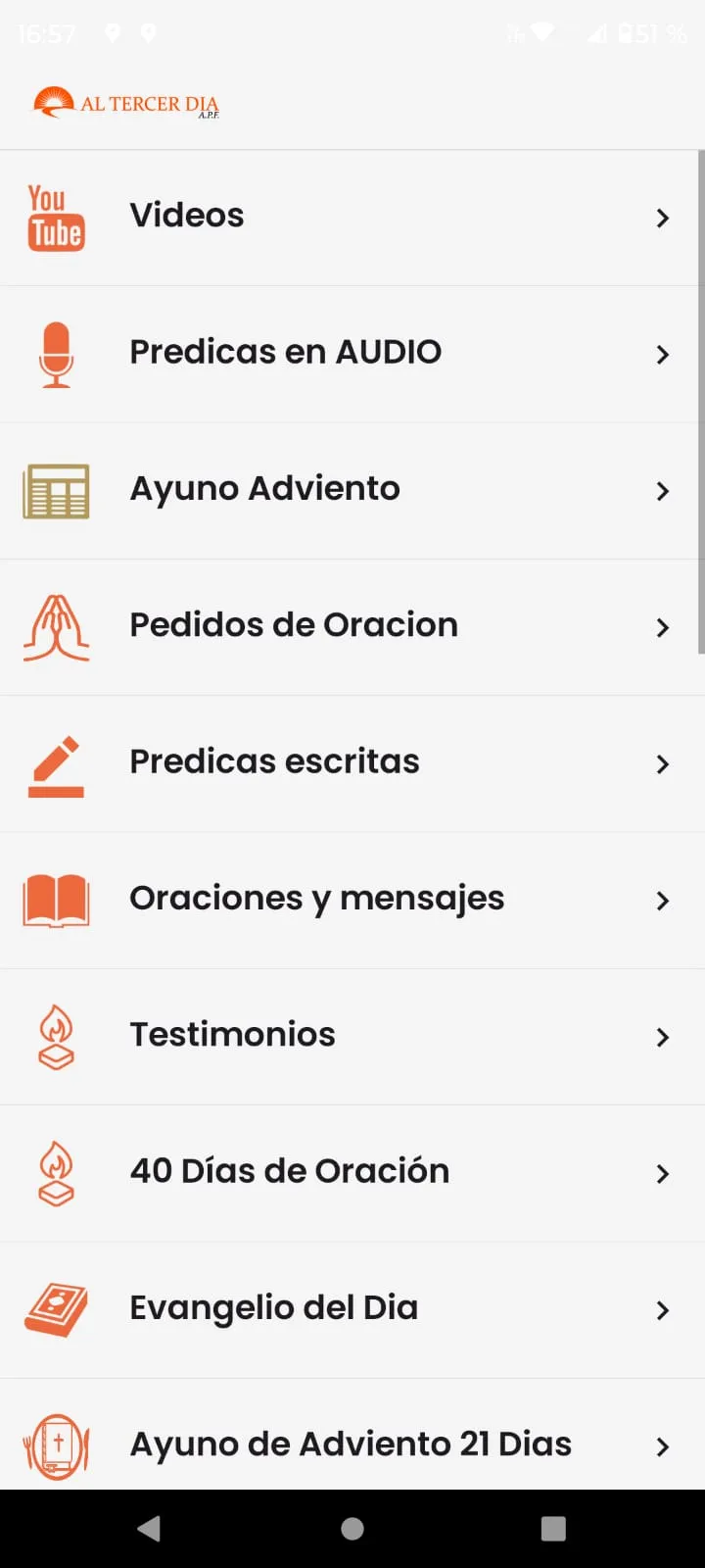 Al Tercer Dia | Indus Appstore | Screenshot