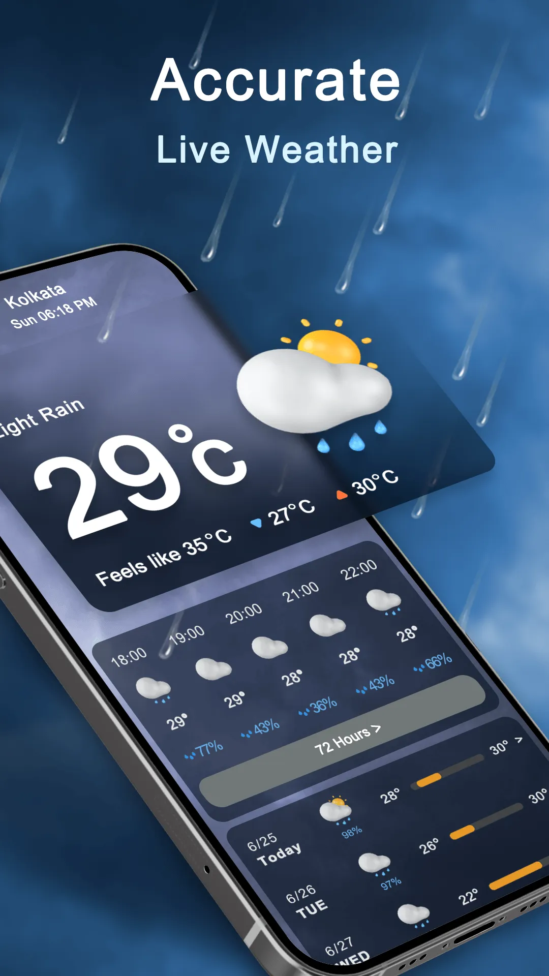 Weather Forecast - Rain radar | Indus Appstore | Screenshot