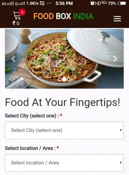 FoodBox India - Online Food Or | Indus Appstore | Screenshot