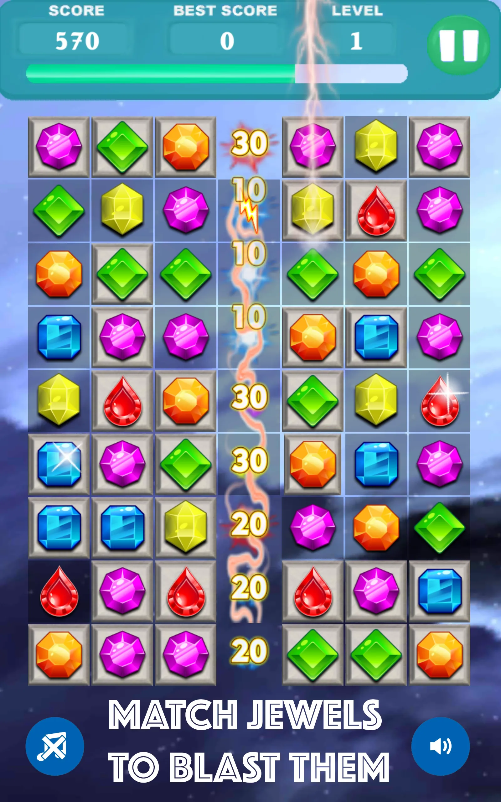 3 Jewels Deluxe | Indus Appstore | Screenshot