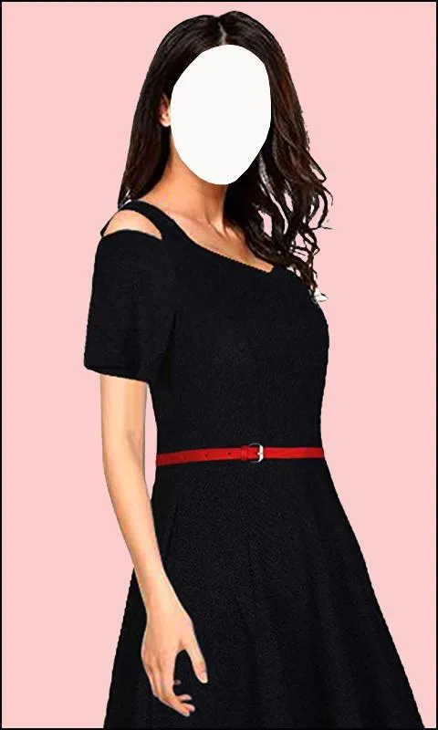 Women Off Neck Dress PhotoSuit | Indus Appstore | Screenshot