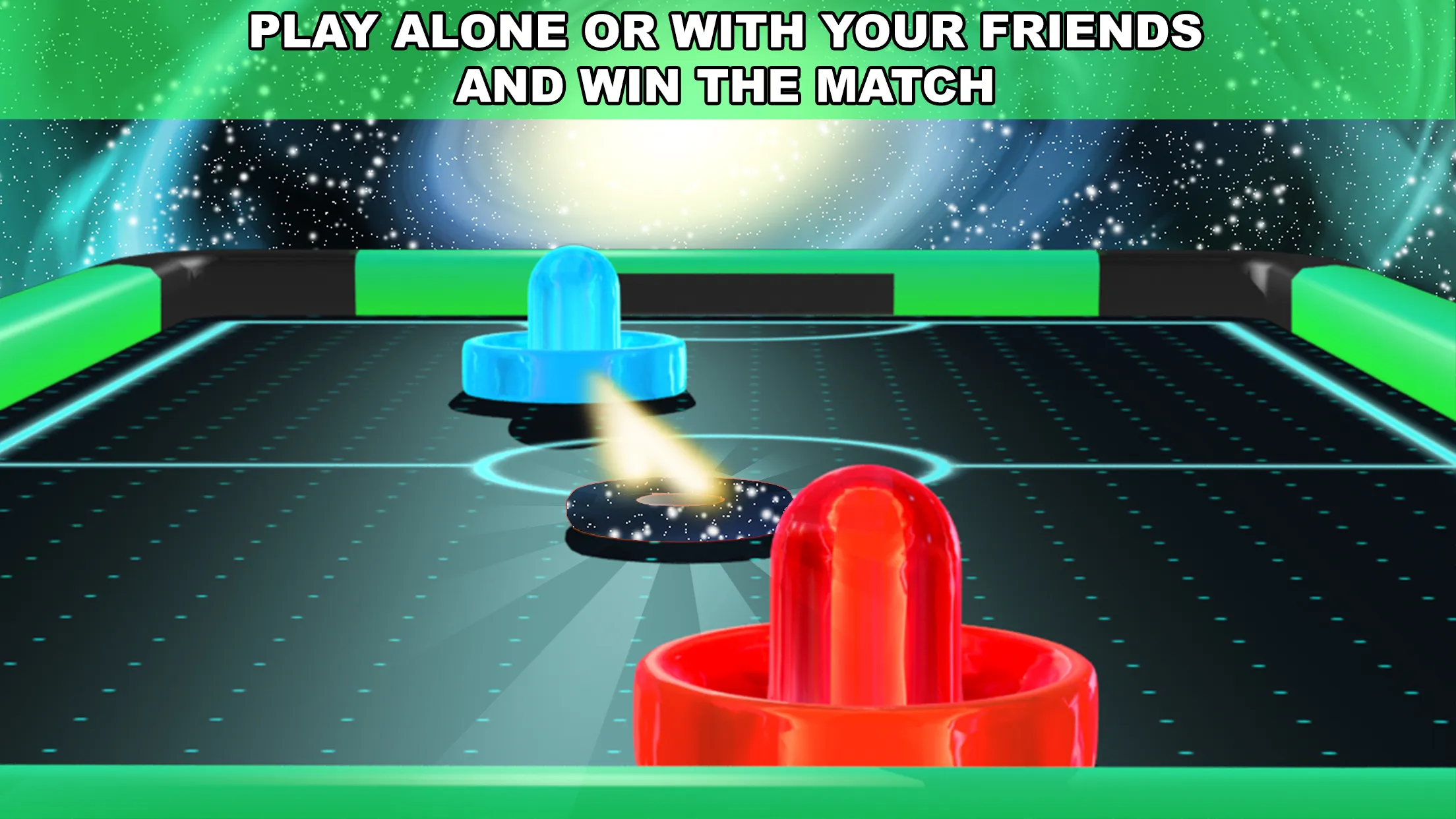 Air Hockey - Ice to Glow Age | Indus Appstore | Screenshot